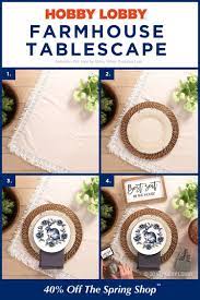 40 Off The Spring Shop At Hobby Lobby Farmhouse Style Decorating Country Farmhouse Decor Interior Design Vignette