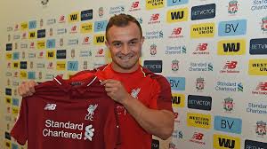 In the current season for liverpool xherdan shaqiri gave a total of 2 shots, of which 1 were shots on goal. Xherdan Shaqiri Targets Trophies In His First Season At Liverpool Fc North Wales Live