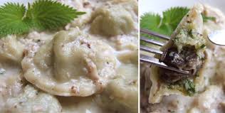 Ravioles D Escargots Au Beurre D Ail Et D Ortie Veloute De Shiitakes Cuisine Campagne
