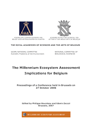 Les pertes peuvent atteindre 10 q/ha en blé tendre et 35 en blé dur si la fonte de semis a été très importante. Pdf The Millennium Ecosystem Assessment Implications For Belgium