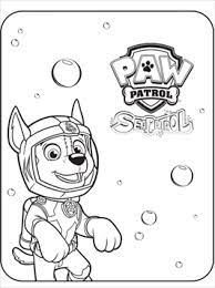 Free printable paw patrol mighty pups coloring pages. Kids N Fun Com 4 Coloring Pages Of Paw Patrol Sea Patrol