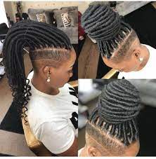 Sharp Braids With Shaved Sides Shaved Side Hairstyles Side Hairstyles