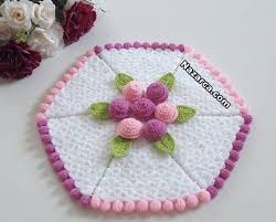 Lif Modeli Ortasinda Guller Ile Kibar Bir Ornek Nazarca Com Tig Isleri Tig Desenleri Boncuk