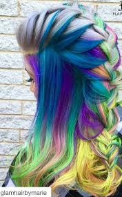 111 Cute Hairstyles To Go With Any Occasion From Easy Buns To Intricate Braids Rainbow Dyed Hair Hair Styles Cool Hair Color