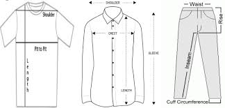 Measurement Chart Measurement Chart Measurements Chart