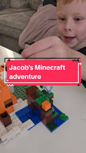 Jacob wanted me to record his little adventure #minecraft