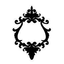 Stickers Cadre Baroque France Stickers Cadre Baroque Miroir Baroque Baroque