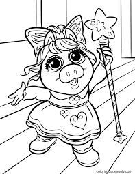 Baby gonzo and mount rushmore national. Muppet Babies Coloring Pages Coloring Pages For Kids And Adults
