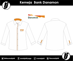 Sebagian nasabah tampak mengantre di teller, sebagian. Kemeja Bank Danamon Mitra Pengadaan Seragam No 1 Di Indonesia