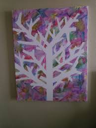 They Could Make A Forest With Masking Tape Maybe A Winter Scene Or Differnt Seasons But Would Need To Use Something Oth Art Projects Art Lessons Art Party