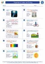 Grade 1 science worksheets and grade 2 science worksheets and printables. Properties Of Matter And Energy 5th Grade Science Worksheets And Answer Key Study Guides And Vocabulary Sets