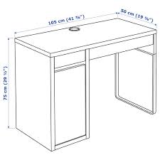 Shouldn't this say page width? Purchase Today Micke Desk White 105x50 Cm Ikea Ireland