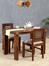 Wood Dining Table With 2 Chairs For Living Room 2 Seater Dining Table Wooden Dining Table Set Wood Dining Table