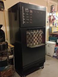 Kegerator With Chalkboard Home Brewing Beer Beer Fridge Kegerator Diy