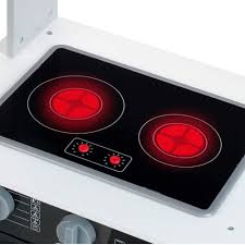 Klein 7199 Cuisine En Bois Miele Comprend Une Plaque De Cuisson Avec Effets Sonores Et Lumineux Dimensions 70 Cm X 30 Cm X 91 Cm Accessoires De Grande Qualite