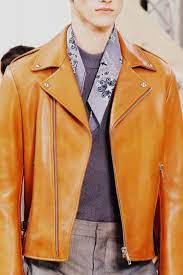 Louis Vuitton Ss14 Paris Fashion Week Leather Jacket Leather Jacket Men Stylish Outerwear