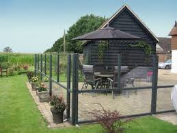 Garden Windbreak Screens Patio Privacy Landscaping Curved Pergola