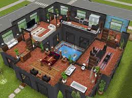 Variation On Stilts House Design I Saw On Pinterest Thesims Freeplay Simsfreeplay 2 3 Sims Freeplay Houses Sims House Sims Building