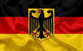 Herunterladen Hintergrundbild Flagge Von Deutschland Deutsche Flagge Deutsche Wappen Seide Fahne Bundes Deutschland Flagge Deutsche Flagge Deutsches Wappen