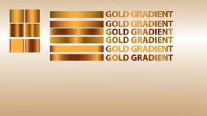 A plastic gold effect in cmyk an outline makes the gold effect even more plastic. Golden Gradient In Illustrator Cc 2017 Youtube