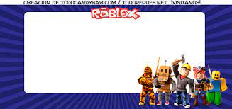 Kit Imprimible Roblox Descarga Gratis Todo Candy Bar