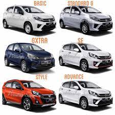 Varian terbaru ditawarkan pada harga bermula rm24,090 sehingga axia av pada harga rm43,190. Perodua Sibu Perbezaan Luar Dari Axia Basic Sampai Axia Facebook