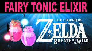 Zelda Breath Of The Wild Fairy Tonic Elixir Recipe More Youtube