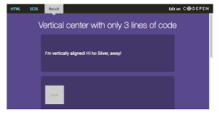 Vertical Align Anything With Just 3 Lines Of Css Web Development Design Css Web Design