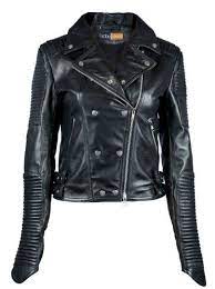 Factoryextreme Quilted Channel Stripes Women S Black Biker Leather Jacket Black Extra Lar Leather Jackets Women Designer Leather Jackets Womens Black Jacket