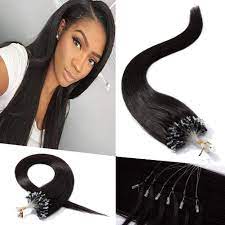 Micro Link Hair Extensions Black Hair Extensions Microlink Hair Extensions Types Of Hair Extensions
