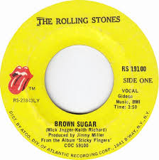 Image result for brown sugar rolling stones 45