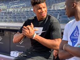 Submitted 3 years ago by deleted. Stephanie Apstein On Twitter Giannis Antetokounmpo Is At Yankee Stadium And He Is Delighted By How Small A Baseball Is In His Hands I Am Also Delighted By How Small A Baseball