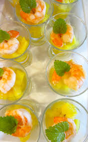Verrines De Crevettes A L Ananas Epice Diet Delices Recettes Dietetiques Verrines Crevettes Recettes De Cuisine Recette