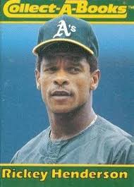 Amazon.com: Rickey Henderson Baseball Card (Oakland A's) 1990 CollectABooks  #8 : Collectibles & Fine Art