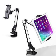 Abovetek Sturdy Ipad Holder Aluminum Long Arm Ipad Table Https Www Amazon Com Dp B0743nytb5 Ref Cm Sw R Pi Awdb X R Tablet Mount Ipad Holder Tablet Stand