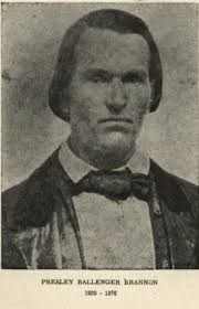 Presley Ballenger Brannon (1820-1875)
