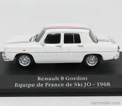 Zidane ne «comprend pas» pourquoi benzema n'est pas sélectionné. Edicola 2235027 Masstab 1 43 Renault R8 Gordini Equipe De France De Ski Jo 1968 White