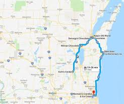 The total driving distance from north carolina to wisconsin is 992 miles or 1 596 kilometers. The Sweetest Road Trip In Wisconsin Takes You To 11 Old School Chocolate Shops Wisconsin Travel Road Trip Trip