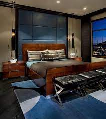 A lot of home decor is geared toward feminine touches. Masculine Bed Frames The Perfect Bedroom Sets For Men Interior Design Perfect Bedroom Modern Bedroom Inspiration