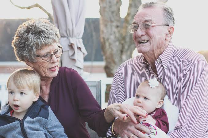 Image result for children with grandparents  pics,nari