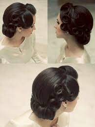 Vintage Wedding Hairstyle Vintage Updo Vintage Curls Hochzeitsfrisuren Vintage Hochsteckfrisur Vintage Frisuren