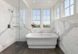 Use alone on both walls and floors, or combine with the matt 177941 calacatta 600 x 300mm tile. Sophisticated Bathroom Designs That Use Marble To Stay Trendy