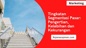 Definisi pemasaran pemasaran adalah suatu proses dan manajerial yang membuat individu. Tingkatan Segmentasi Pasar Pengertian Kelebihan Dan Kekurangan