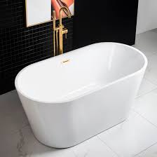 Acrylic tubs may be reglazed or relined professionally, but that can get expensive. Woodbridge 59 X 30 Freestanding Soaking Acrylicbathtub Reviews Wayfair