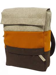 Tricolor Backpack Burel 100 Sheep Wool Ecola Manteigas Portugal Backpacks Tri Color Bags