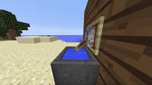 how to make a simple minecraft sink