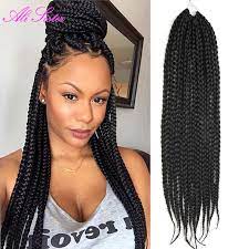It looks extremely elegant and easy to do. 24 High Quality Crochet Braids Hairstyles Box Braids Hair Synthetic Braiding Hair Extensiones Synthetic Weave Spring Twist Hair Weave Virgin Hair Weave Hair Extensionhair Weaving And Bonding Aliexpress
