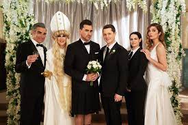 John mulaney says he was investigated by secret service. Schitt S Creek S Big Finale Wedding Was Filled With Easter Eggs Vanity Fair