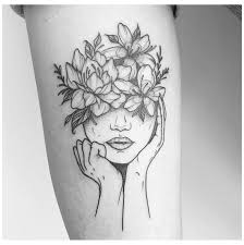 Face Tattoos For Women Flower Facetattoosforwomenflower Flowers Face Tattoos Face Tattoos For Women Face Tattoos Tattoos