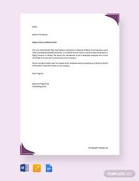 The email writing format is the same for each of the categories. 15 Certificate Letter Templates Pdf Doc Free Premium Templates